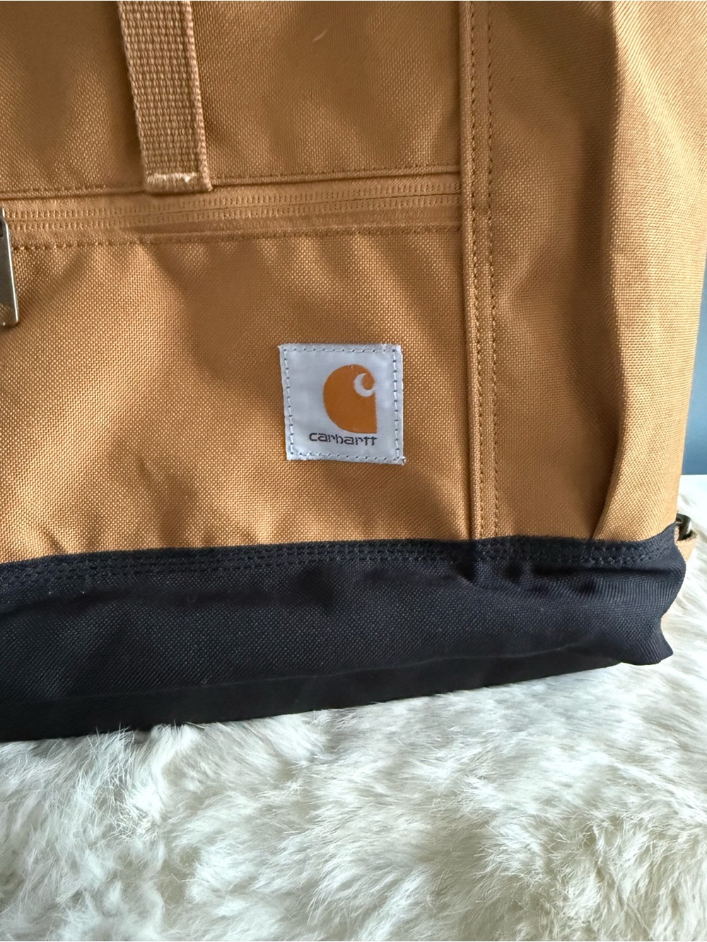 Carhartt Women's Hybrid Duck Brown Convertible Backpack - Picture 3 of 9